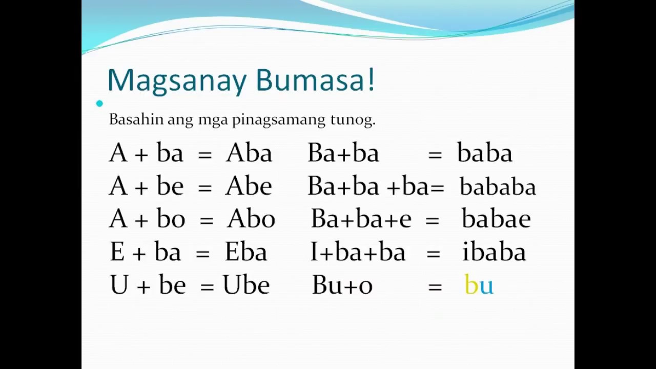 Abakada Educational Laminated Chart A Unang Hakbang Sa Pagbasa Ang